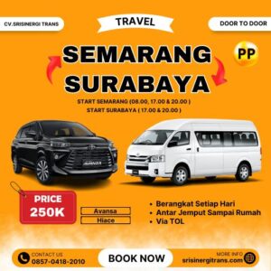 Travel Semarang Surabaya Lewat Tol Berangkat Pagi Malam Harga Tiket Murah