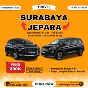 Travel Surabaya Jepara, Harga Kirim Paket Barang Murah