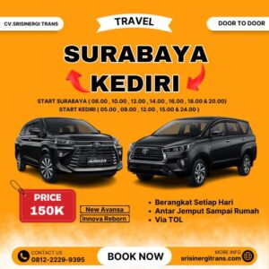 Travel Surabaya Kediri Lewat Tol, Harga Kirim Paket Murah