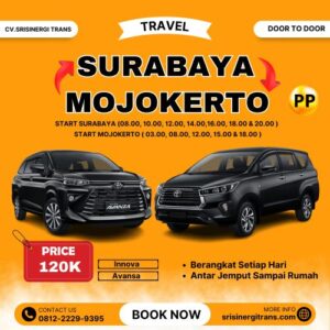 Mobil Travel Surabaya Mojokerto Harga Kirim Paket Murah