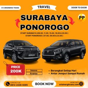Travel Surabaya Ponorogo, Harga Kirim Paket Barang Murah