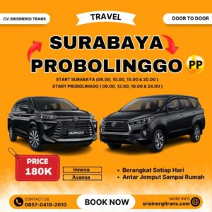Travel Surabaya Probolinggo 2025 Harga Tiket Murah