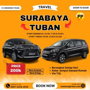 Travel Surabaya Tuban 24 Jam Kirim Barang Harga Tiket Murah