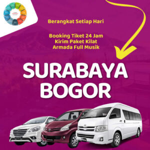 Travel Surabaya Bogor Harga Murah Bisa Kirim Paket Barang