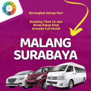 Travel Malang Surabaya Via Tol 24 Jam, Harga Tiket Murah