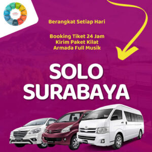 Travel Solo Surabaya Via Tol Door To Door Harga Tiket Murah