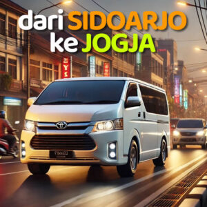 Travel dari Sidoarjo ke Jogja + Harga Tiket & Info Jadwal