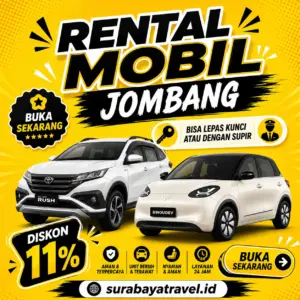 Rekomendasi Rental Mobil Jombang, Harga Lepas Kunci Tanpa Sopir Buka Sekarang Murah