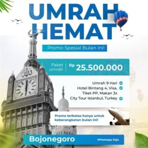 Hemat 10% Travel Umroh Bojonegoro Yang Paling Direkomendasikan Tahun Ini