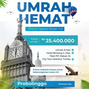Hemat 10% Travel Umroh Probolinggo Yang Paling Direkomendasikan Tahun Ini