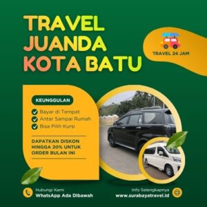 Serius❓ Travel Bandara Juanda Ke Batu 24 Jam Harga Tiketnya Semurah Ini❗