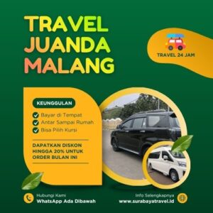 Serius❓ Travel Juanda Malang Lewat Tol Rating Tertinggi Harga Semurah Ini❗