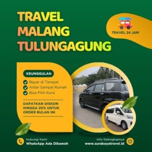 Serius❓ Travel Malang Tulungagung Paling Diburu Penumpang Harga Tiketnya Semurah Ini❗