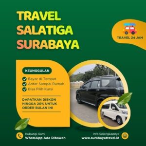 Serius❓ Travel Salatiga Surabaya Via Tol Pagi dan Malam Harga Semurah Ini❗