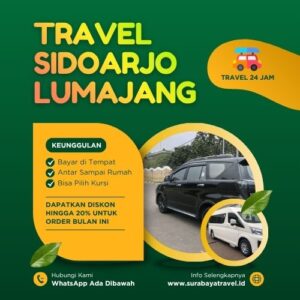 Serius❓ Travel Sidoarjo Lumajang Harga Tiketnya Semurah Ini, Paling Diburu Penumpang❗