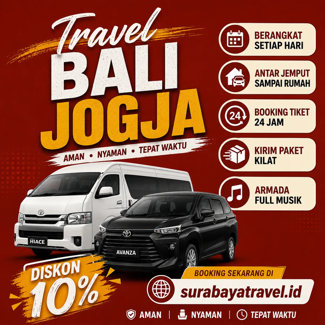 Rekomendasi Travel Bali Jogja Paling Diburu Penumpang Harga Tiketnya Semurah Iniβ