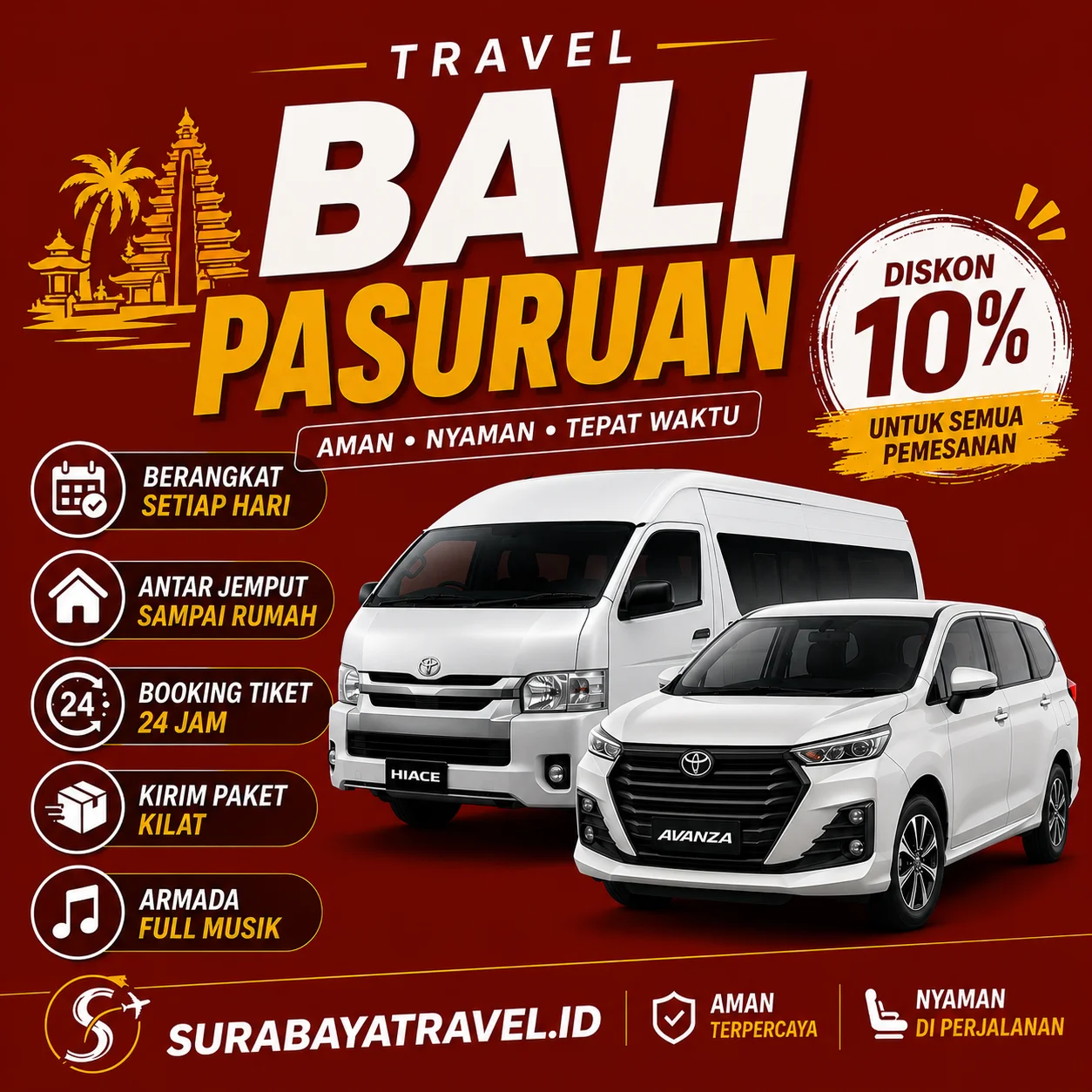 Rekomendasi Travel Bali Pasuruan Paling Diburu Penumpang Harga Tiketnya Semurah Iniβ