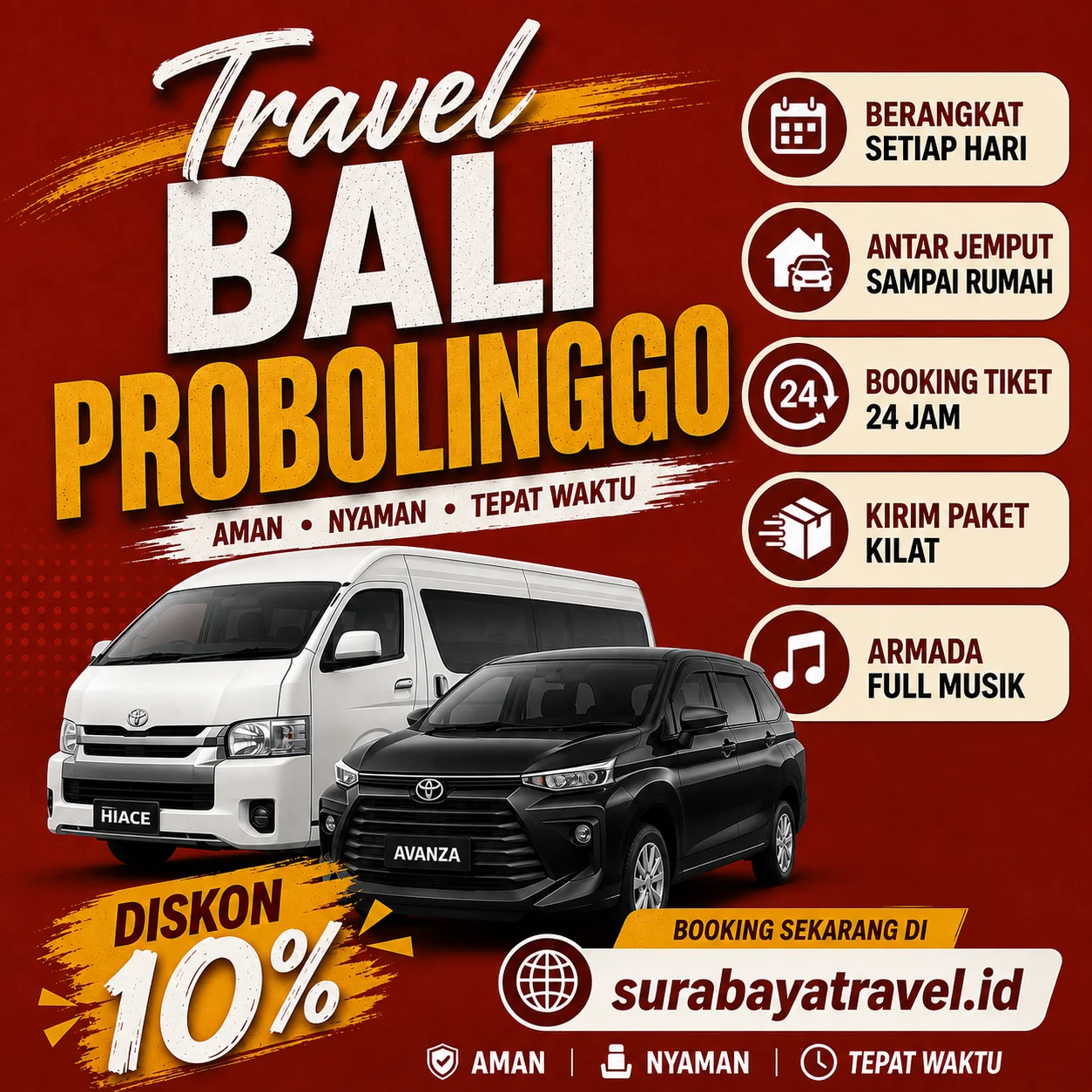 Rekomendasi Travel Bali Probolinggo Paling Diburu Penumpang Harga Tiketnya Semurah Iniβ