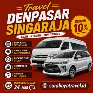 Rekomendasi Travel Denpasar Singaraja Rating Tertinggi Harga Tiketnya Semurah Ini❗