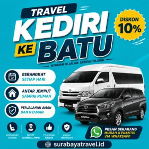Travel Kediri Batu Berapa?🍁 Ternyata Harga Tiket Murah, Cek Ini