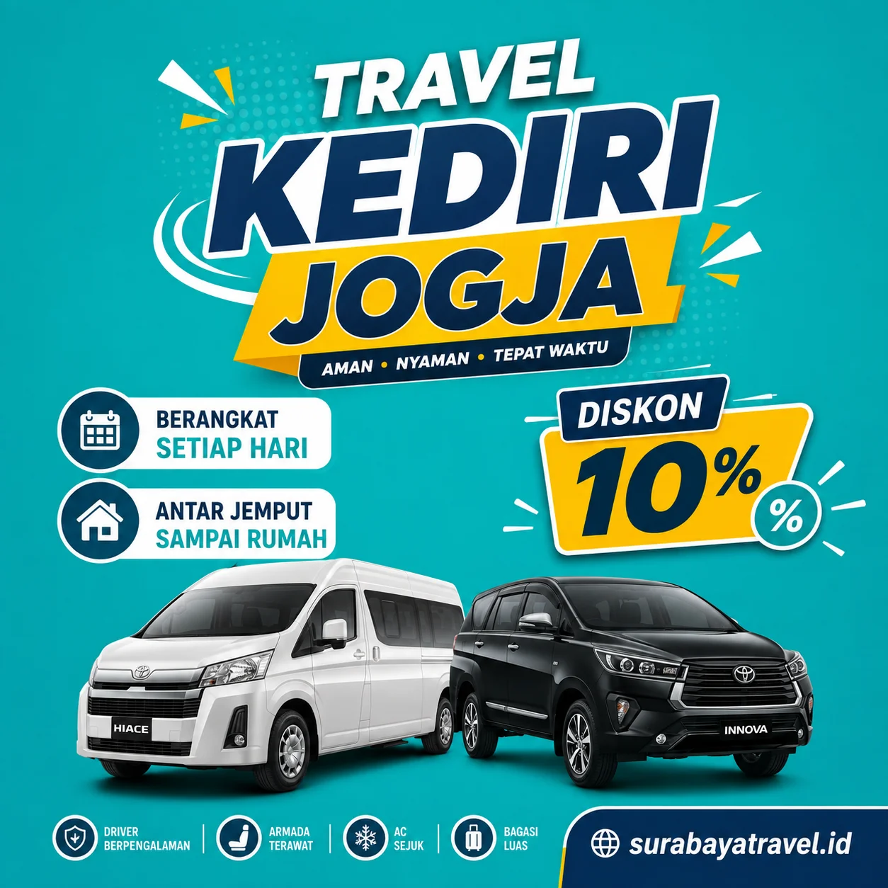 Travel Kediri Jogja Berapa?🍁 Ternyata Harga Tiket Murah, Cek Ini
