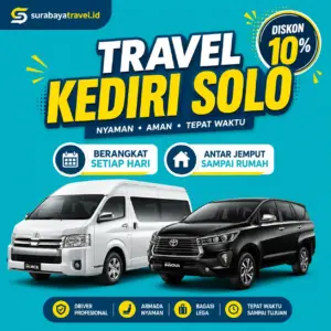 Travel Kediri Solo Berapa?🍁 Ternyata Harga Tiket Murah, Cek Ini