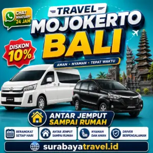 Rekomendasi Travel Mojokerto Bali Harga Semurah Ini, Paling Diburu Penumpang❗