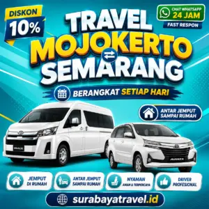 Rekomendasi Travel Mojokerto Semarang Via Tol Harga Semurah Ini, Diburu Penumpang❗