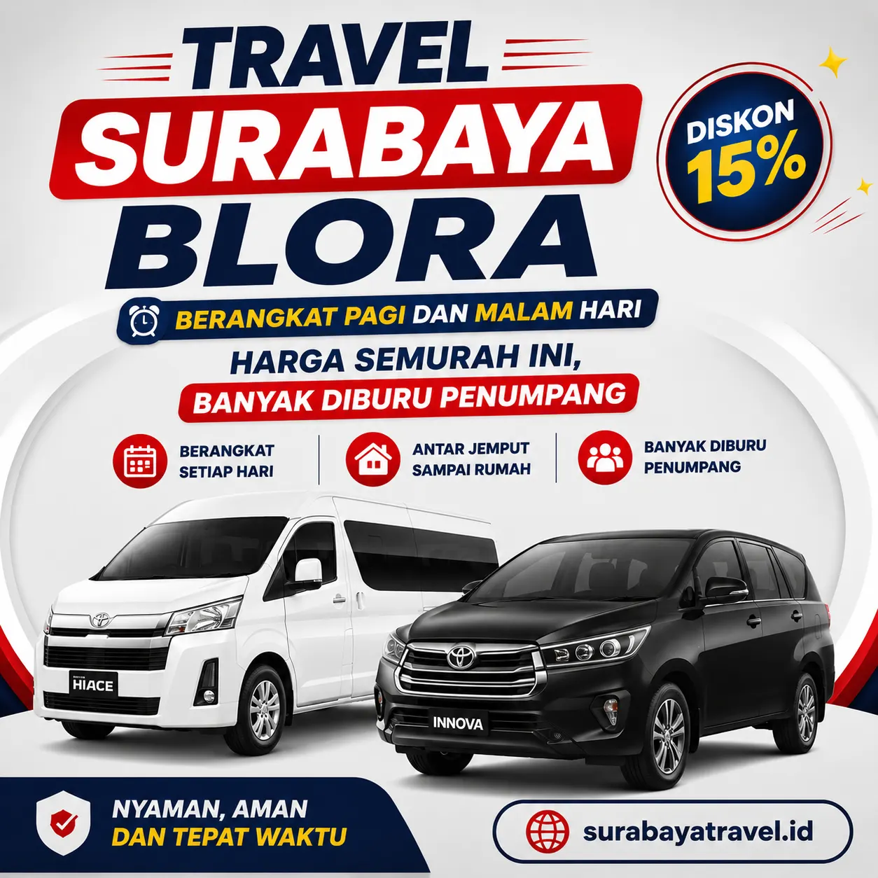 Rekomendasi Travel Surabaya Blora Berangkat Pagi dan Malam Hari, Tiketnya 2026 Semurah Ini
