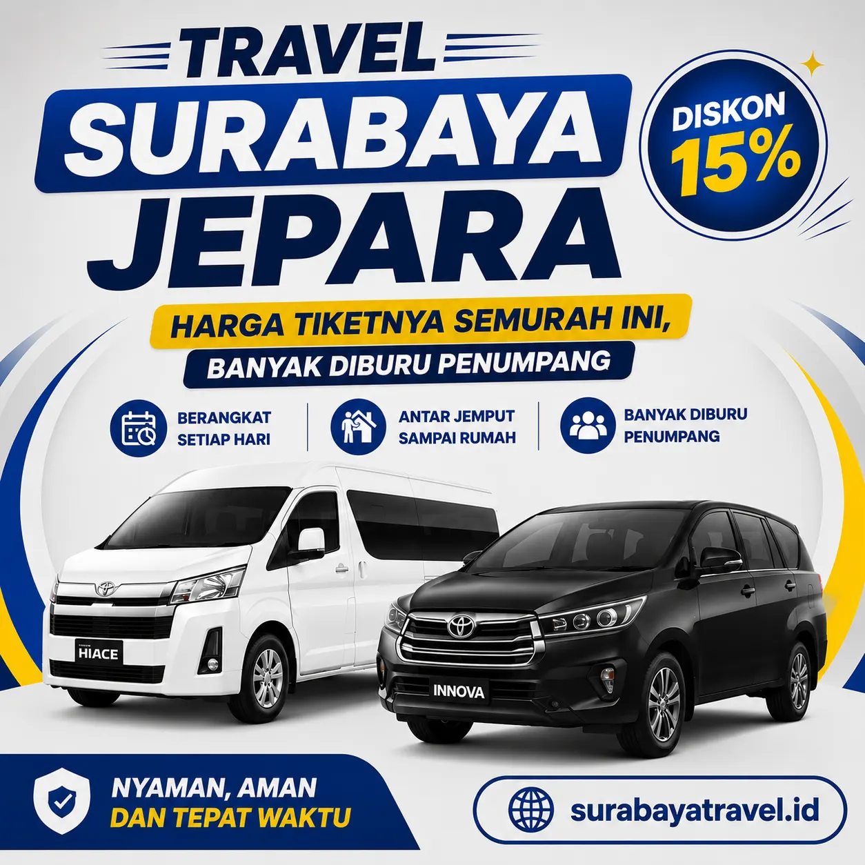 Rekomendasi Travel Surabaya Jepara Terbaru 2026, Harga Tiketnya Ternyata Semurah Ini