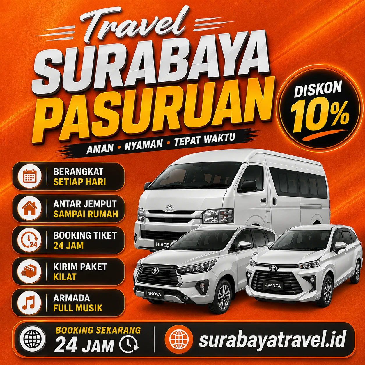 Rekomendasi Travel Surabaya Pasuruan Harga Tiketnya Semurah Ini, Paling Diburu Penumpangβ