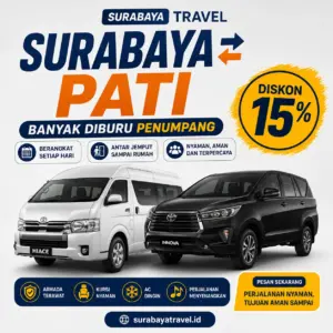 Rekomendasi Travel Surabaya Pati Terbaru 2026, Harga Tiketnya Ternyata Semurah Ini