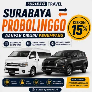 Rekomendasi Travel Surabaya Probolinggo Terbaru 2026, Harga Tiketnya Ternyata Semurah Ini