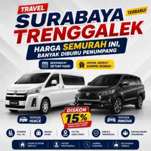 Rekomendasi Travel Surabaya Trenggalek Terbaru 2026, Harga Tiketnya Ternyata Semurah Ini