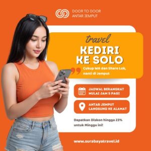 Serius❓ Travel Kediri Solo Harga Tiketnya Semurah Ini, Paling Diburu Penumpang❗