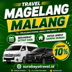 Rekomendasi Travel Magelang Malang dengan Harga Tiket Semurah Ini, Paling Diburu Penumpang