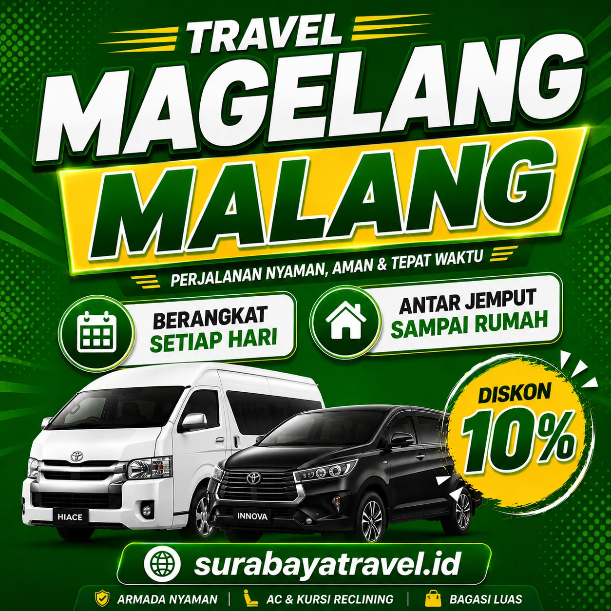 Rekomendasi Travel Magelang Malang dengan Harga Tiket Semurah Ini, Paling Diburu Penumpang