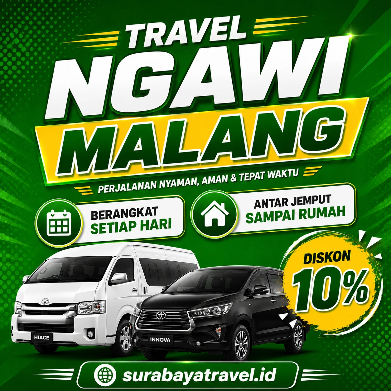Rekomendasi Travel Ngawi Malang dengan Harga Tiket Semurah Ini, Paling Diburu Penumpang