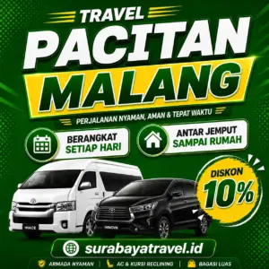 Rekomendasi Travel Pacitan Malang dengan Harga Tiket Semurah Ini, Paling Diburu Penumpang