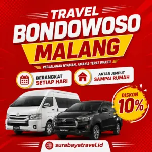 Rekomendasi Travel Bondowoso Malang dengan Harga Tiket Semurah Ini, Paling Diburu Penumpang
