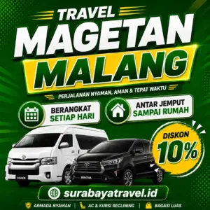 Rekomendasi Travel Magetan Malang dengan Harga Tiket Semurah Ini, Paling Diburu Penumpang