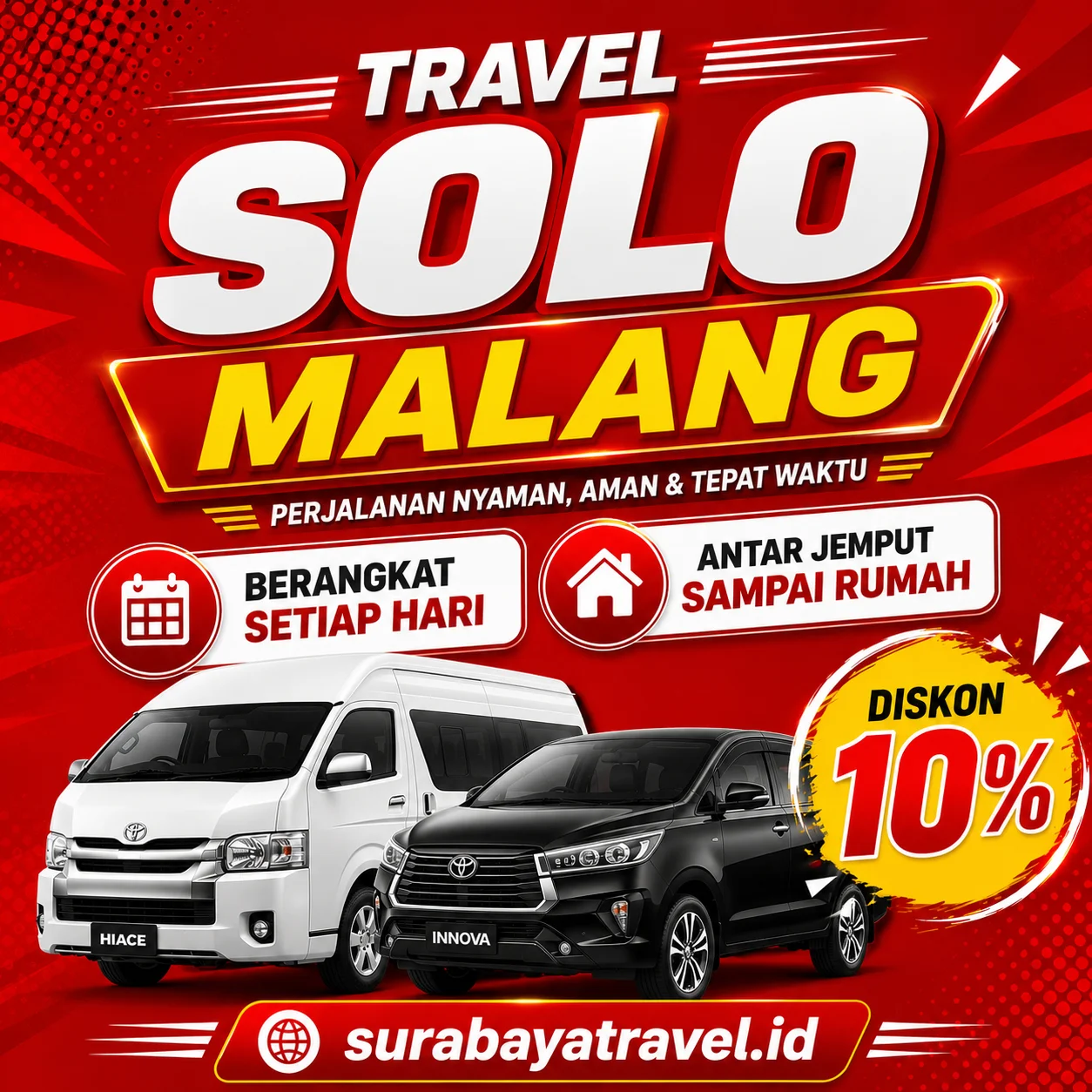 Rekomendasi Travel Solo Malang dengan Harga Tiket Semurah Ini, Paling Diburu Penumpang