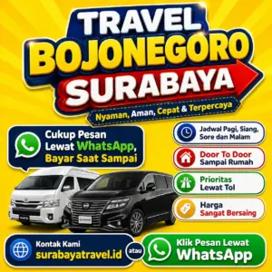 Dari Bojonegoro Ke Surabaya Jadi Gampang 🍁 Pilih Travel Ini, Harga Tiket Murah