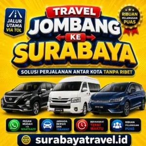 Rekomendasi Travel Jombang Surabaya Paling Diburu Penumpang Harga Tiketnya Semurah Iniβ