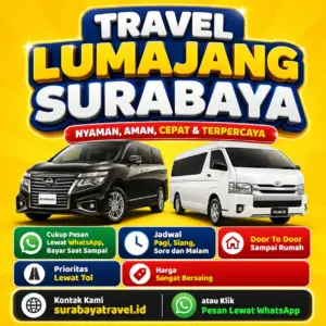 Dari Lumajang Ke Surabaya Jadi Gampang 🍁 Pilih Travel Ini, Harga Tiket Murah