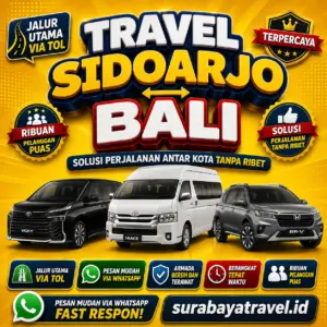 Rekomendasi Travel Sidoarjo Bali Hiace Paling Diburu Penumpang Harga Semurah Iniβ