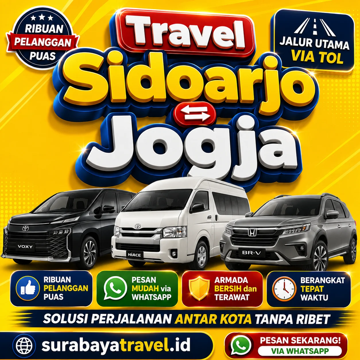 Rekomendasi Travel Sidoarjo Jogja Paling Diburu Penumpang Harga Tiketnya Semurah Iniβ