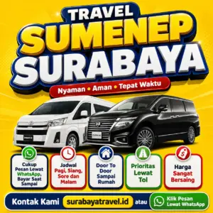 Dari Sumenep Ke Surabaya Jadi Gampang 🍁 Pilih Travel Ini, Harga Tiket Murah