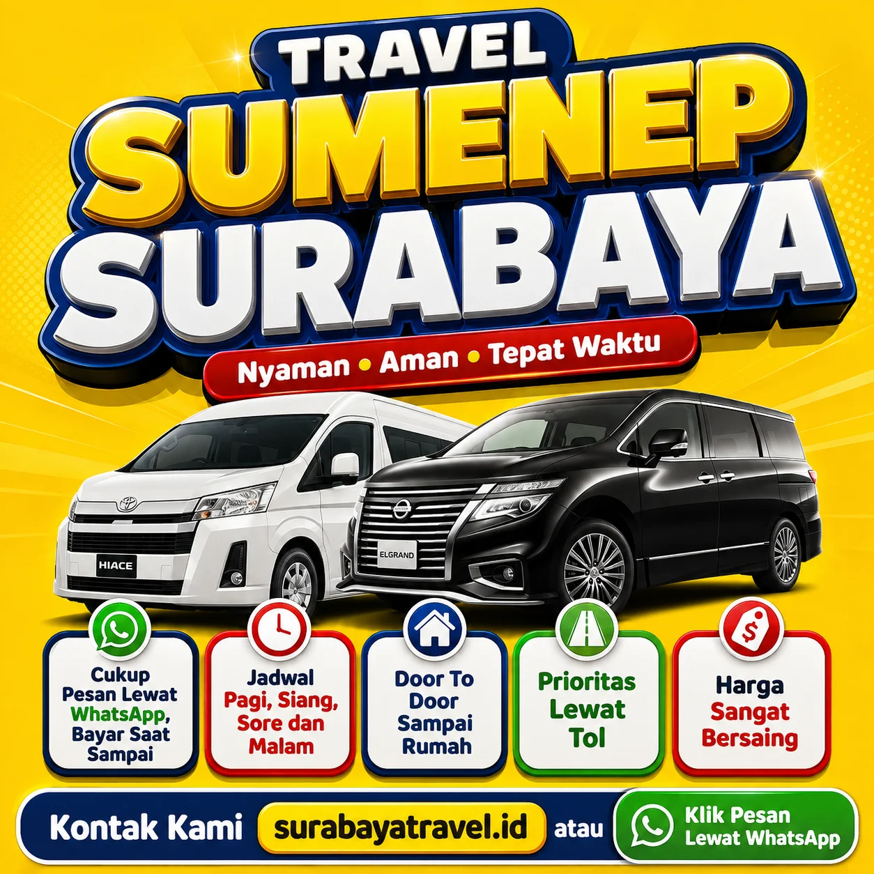 Dari Sumenep Ke Surabaya Jadi Gampang π Pilih Travel Ini, Harga Tiket Murah
