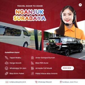 Dari Nganjuk Ke Surabaya Jadi Gampang 🍁 Pilih Travel Ini, Harga Tiket Murah